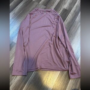 Outdoor Voices Mauve Long Sleeve Top